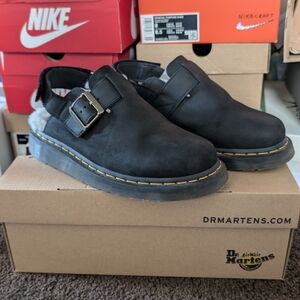 Dr. Martens Black Slip-On Loafers
